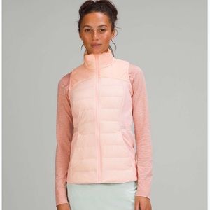 Lululemon “Down for it all” Vest in Pink Mist